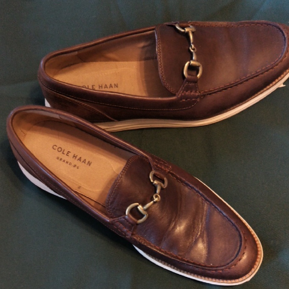 Cole Haan Men's Leather Loafers in Rich Brown